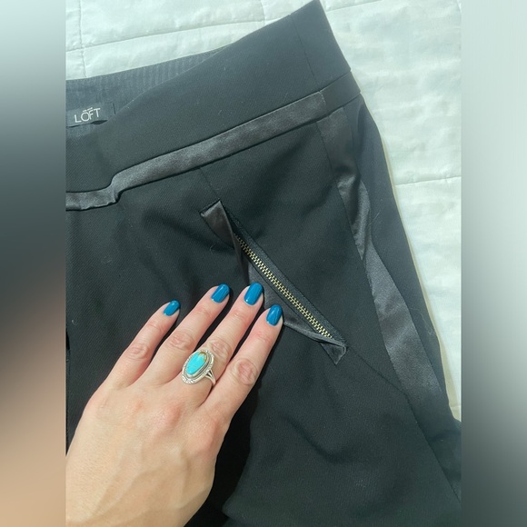 Loft Melissa tuxedo work trouser pant - Picture 6 of 7